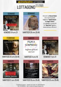 Eventi speciali al Cineteatro Lottagono