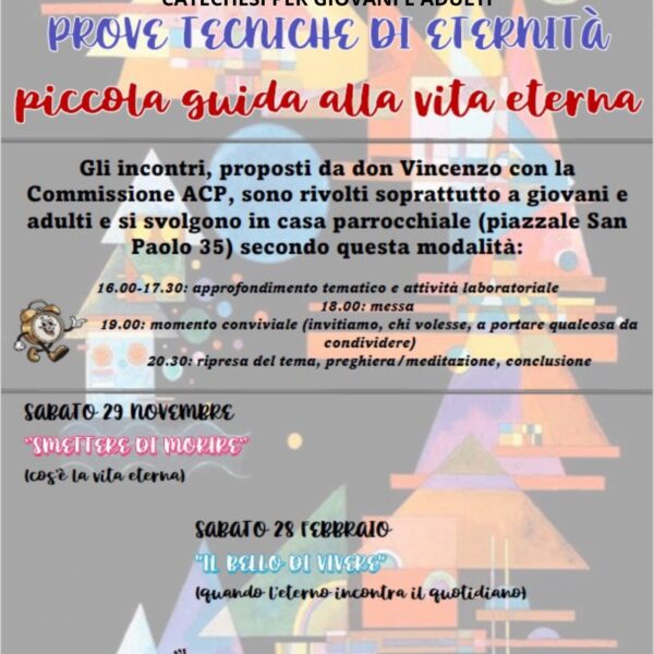 Riparte la formazione adulti